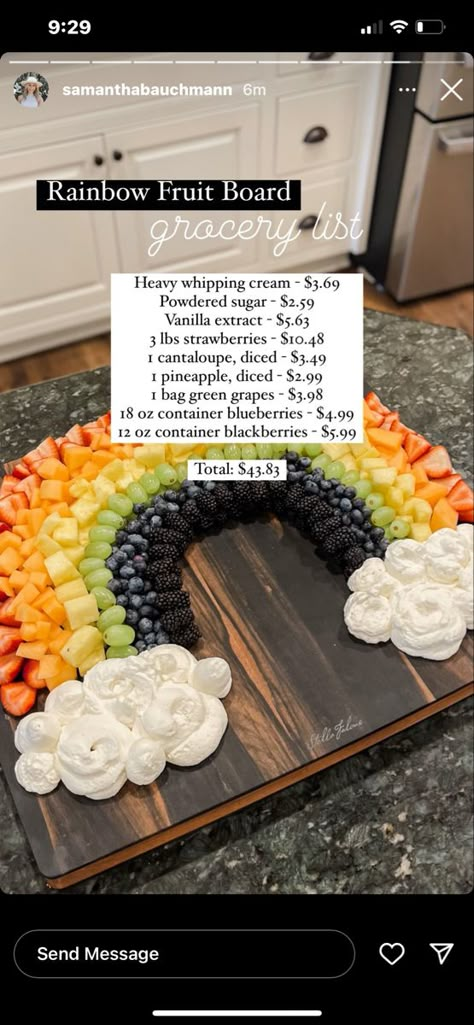 Rainbow Fruit Board, 2 Groovy Party Food, Two Groovy Birthday Party Snacks, Two Groovy Charcuterie Board, Groovy Birthday Snack Ideas, Four Ever Groovy Birthday Food, Too Groovy Birthday Party Food, Two Year Old Party Food, Food For Groovy Party