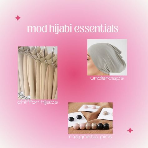 essentials for newcoming hijabis! Hijab Essentials, Cute Hijabi Outfits, Hijabi Outfits, Hijabi Fashion, Chiffon, Pins