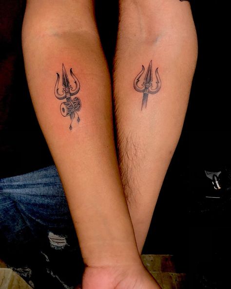 Shiva Trishul Tattoo Design, Shiva Trishul Tattoo, Trishul Tattoo Design, Shiva Trishul, Trishul Tattoo Designs, Trishul Tattoo, Tattoo Design Ideas, Tattoo Designs For Women, Trendy Tattoos