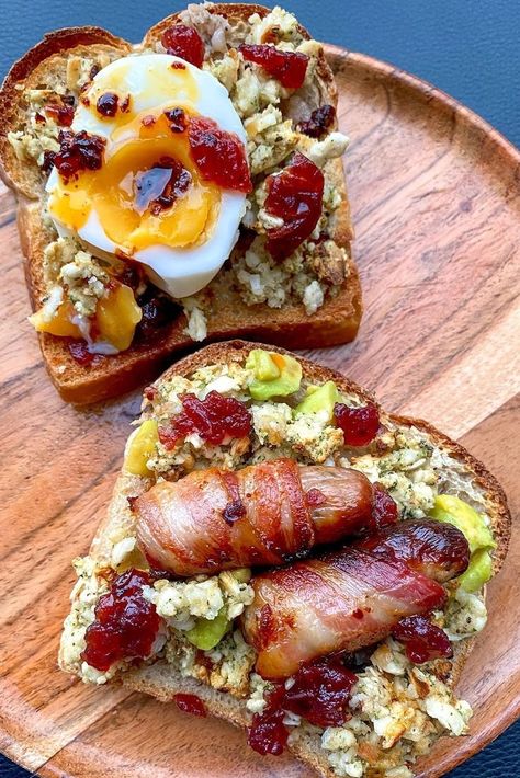 This epic Christmas sandwich is perfect for Christmas breakfast ideas. If you want more yummy meals to use pigs in blankets in, this is great for trying new pigs in blankets recipes. Open sandwiches are great and even better with our award winning British sausages. Try this bacon wrapped sausage sandwich! #toast #pigsinblankets #christmasfoods #christmasfood #breakfast #brunch #britishfood #sausages #bacon #sausagesandwich Pigs In Blankets Christmas, Christmas Sandwich Ideas, Breakfast Ideas Christmas, British Sausage, Christmas Sandwiches, Open Sandwiches, Black Treacle, Christmas Breakfast Ideas, Bacon Wrapped Sausages