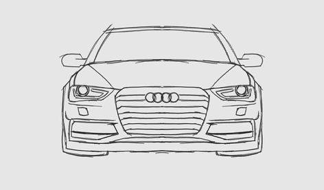 Best Luxurious Car in the world ||Rolls-Royce Car || Audi Drawing Sketch, Audi A4 Drawing, Drawing Cars Easy, Audi Rs6 Drawing, Audi Car Drawing, Easy Drawings Car, Audi R8 Drawing, Audi Drawing, Audi Sketch