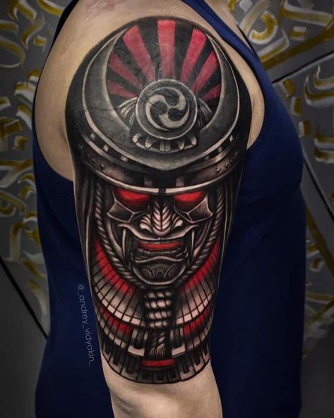 Tattoo For Cover Up, Ronin Samurai Tattoo, One Piece Tattoo Design, Dragon Koi Tattoo Design, Ronin Tattoo, Samurai Tattoos, Tato 3d, Realistic Owl Tattoo, Cover Up Tattoos For Men