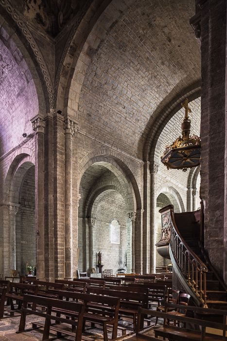 A Tale of Two Cities – Oloron-Sainte-Marie – Part Two (Dennis Aubrey) Saint Blaise, Ribbed Vault, A Tale Of Two Cities, Round Arch, Romanesque Architecture, Sainte Marie, Basque Country, Aquitaine, Pyrenees