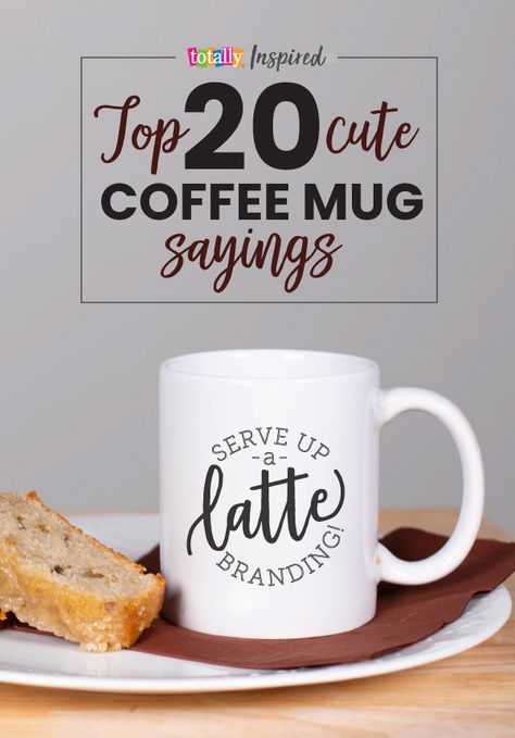 Every morning, millions of #coffee drinkers grab a mug of #java and guide it to their lips. Those ceramic #cups are like miniature billboards for marketing. Just place your logo and a catchy saying on bulk-priced mugs and you've got a captured audience!  Here are some popular and unique #coffeemug sayings to spur some inspiration! Coffee Mug Sayings, Mug Sayings, Mugs Designs, Coffee Warmer, Cute Coffee Mug, Coffee Mug Quotes, Mug Warmer, Cute Coffee Mugs, Cute Coffee