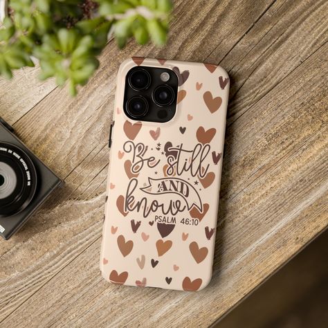 Bring a touch of faith to your everyday life with our Bible Verse Phone Cases. These beautifully designed phone covers feature inspirational quotes from the books of Matthew and Proverbs, serving as a daily reminder of God's faithfulness and love. Order Here: https://etsy.me/3xPeDAd #BibleVersePhoneCase #ChristianPhoneCase #ReligiousPhoneCover #BibleQuotes #GodsFaithfulness #PsalmBibleVerse #FaithInspired #PersonalizedPhoneCase #Psalms #bestillandknow #fearfullyandwondefullymade #madetowo... Christian Business Ideas, Book Of Matthew, Christian Phone Case, Phone Case Quotes, Christian Business, Pu Leather Bag, Personalized Phone Cases, A Daily Reminder, Order Here