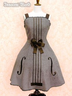 Innocent World, Old Fashion, Music Fashion, Lolita Dress, Gothic Lolita, Lolita Fashion, Fancy Dresses, A Dress, Violin