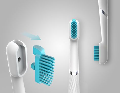 A Dentist’s Wet Dream! | Yanko Design Hand Soap Packaging, Basic Bathroom, Toothbrush Design, Dental Health Care, Organic Cosmetics, Electric Toothbrush, Soap Packaging, Wood Tools, Dental Health