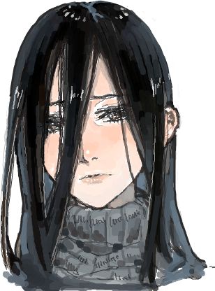 Black Hair Rendering, Rendering Black Hair, How To Draw Turtle Neck, Black Hair Shading Drawing, One Eye Covered Hair, Turtle Neck Outfit Drawing, How To Render Black Hair, Turtle Neck Drawing Reference, Turtle Neck Reference