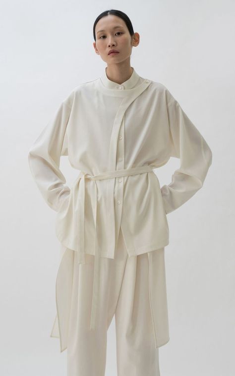 Wool Shirt, Sanya, 가을 패션, Mode Inspiration, Fashion Details, Moda Operandi, Hijab Fashion, Modest Fashion, White Shirt