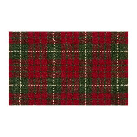 Holiday Time Red Plaid Rayon, Jute & Cotton Indoor Accent Rug 20 Layering Rug, Christmas Rug, Plaid Rug, Walmart Home, Christmas Rugs, Bedroom Essentials, Layered Rugs, Entryway Kitchen, Trendy Home Decor