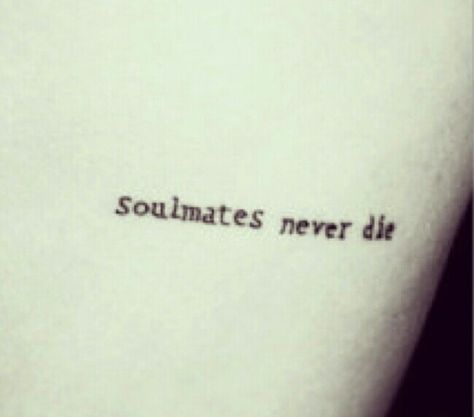 Soulmates Platonic Soulmate Tattoo, Soulmate Tattoo, Platonic Soulmate, Tattoo Shoulder, Shoulder Tattoo, Soulmate, Tattoo Quotes, Tatting, Tattoos