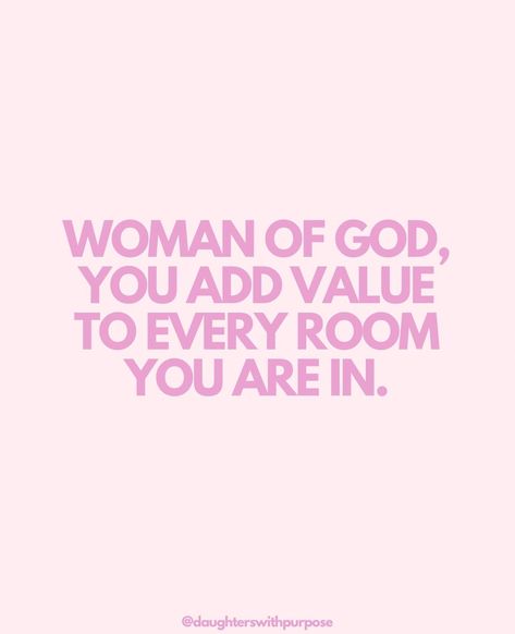 Bio Christian, Biblical Affirmations, Feminine Quotes, Woman Of God, Some Motivational Quotes, Cute Bibles, Christian Woman, Vision Board Manifestation, Pink Quotes