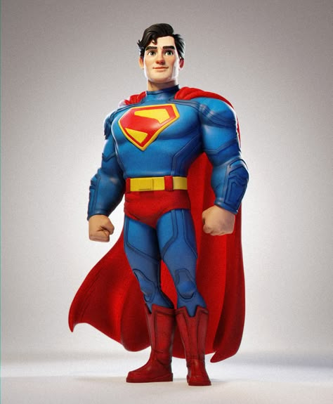 ArtStation - SUPERMAN Superman Flying, Superman Suit, New Superman, Christopher Reeve Superman, Superman Cosplay, Superman Artwork, Estilo Cartoon, Drawing Superheroes, Superman Family