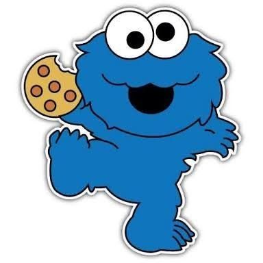 Cookie Monster Drawing, Cookie Monster Images, Baby Cookie Monster, Monster Images, Baby Elmo, Cookie Monster Birthday Party, Monster Baby Showers, Monster 1st Birthdays, Cookie Monster Party