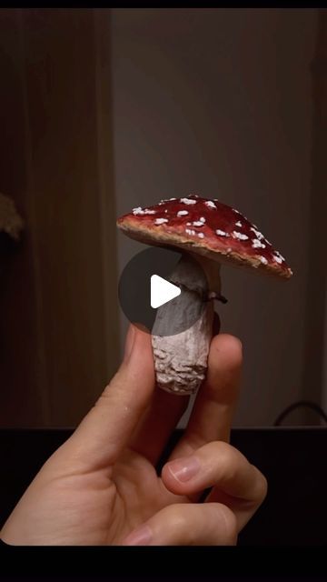 Sculptor Natasha Tarakanova | #tutorial #clayart #clayartist #claywork #tutorials #mushrooms | Instagram Polymer Clay Mushroom, Mushroom Crafts, Instagram Tutorial, Mushroom Art, Clay Tutorials, Paper Clay, Sculpture Clay, Garden Crafts, Diy Clay