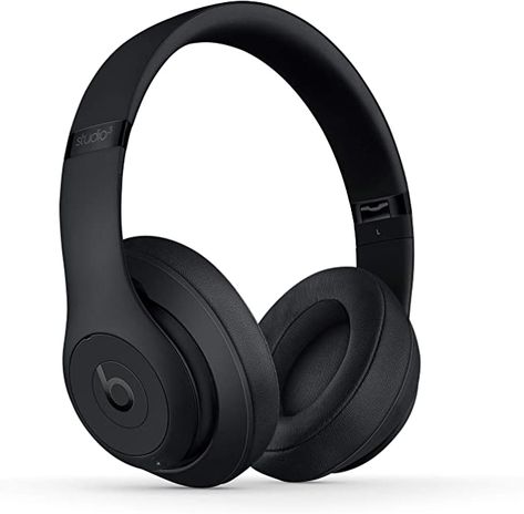 Class 1 Bluetooth, Active Noise Cancelling, 22 Hours Of Listening Time! - Matte Black Wireless Noise Cancelling Headphones, Headphones Design, Beats Studio, Best Headphones, Bluetooth Device, Noise Cancelling Headphones, Active Noise Cancellation, Beats Headphones, Bluetooth Headphones