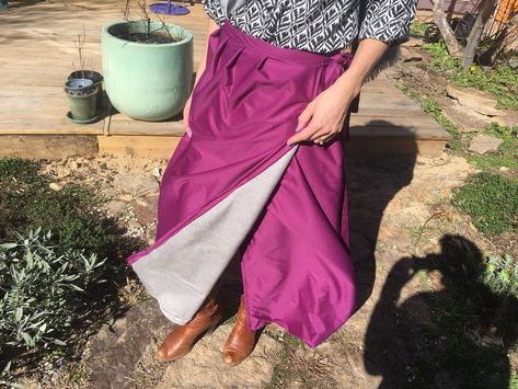 I Sewed My Wife a Skankette (It's a Skirt! It's a Blanket!) Blanket Skirt Diy, Winter Skirt Pattern, Snow Skirt Pattern, Diy Skirt Pattern, Winter In Sweden, Blanket Skirt, Insulated Skirt, Textiles Ideas, Mini Dress Form