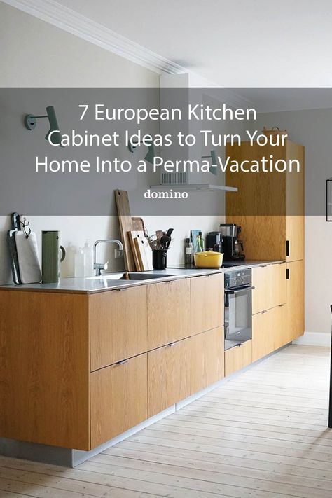 European Cabinet Hardware, European Cabinets Kitchen Modern, Flat Door Kitchen Cabinets, European Style Cabinets, Euro Kitchen Cabinets, Flat Cabinets Kitchen, Modern Kitchen Cabinet Design Cupboards, European Cabinets Kitchen, Kitchen Cabinet Fronts Styles