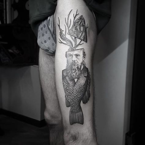 OTTO DAMBRA American Traditional, Leg Tattoos, Skull Tattoo, Pop Culture, Tattoos, Instagram Photo, Instagram Posts, 10 Things, Instagram