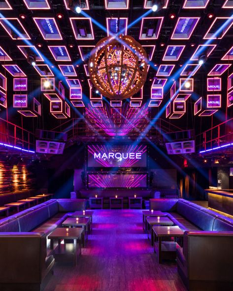 Club Venue Night, Club Venue Aesthetic, Dance Bar Design, Night Club Restaurant, Strip Club Interior Design, Small Night Club Design, Discotheque Aesthetic, Club Exterior Design, Night Club Design Interior