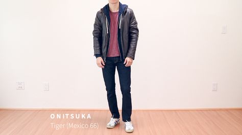 Onitsuka Tiger Mexico 66 Onitsuka Tiger Mens Outfit, Onitsuka Tiger Outfit, Outfit Ideas For Guys, Onitsuka Tiger Mens, Onitsuka Tiger Mexico 66, Tiger Mexico 66, Fashion Tips For Men, Casual Fall Outfit, Mexico 66