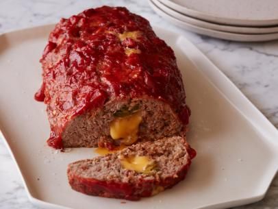 Stuffed Queso Meatloaf Recipe | Food Network Kitchen | Food Network Queso Meatloaf, Meatloaf Food Network, Meat Empanadas, Meatloaf Recipes Food Network, Empanadas Recipes, Stuffed Meatloaf, Ketchup Sauce, Good Meatloaf Recipe, Best Meatloaf