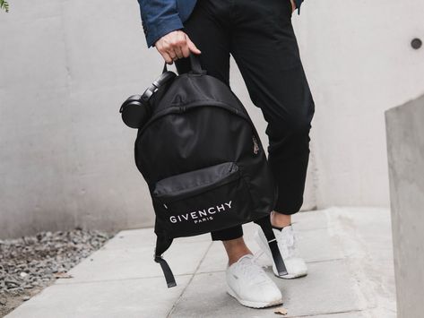 Luxury Urban Backpack, Gentlemen Givenchy, Weekend Backpack, Givenchy Backpack, Givenchy X Bstroy, Givenchy Black Bag, Givenchy Fashion, Urban Backpack, Bags Travel