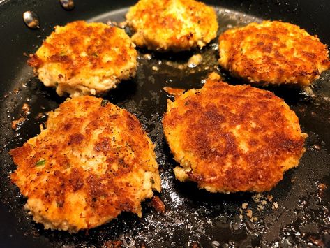 20-Minute Crispy Chicken Patties Recipe Has a Surprising Ingredient Crispy Cheesy Chicken Ranch Patties Allrecipes, All Recipes Crispy Cheesy Chicken Ranch Patties, Diced Chicken Patties, Shredded Chicken Patties Recipes, Cubed Chicken Patties, Crispy Cheesy Chicken Ranch Patties, 3 Ingredient Chicken Patties, Chopped Chicken Patties, Home Made Chicken Patties