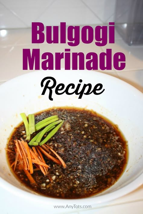 Bulgogi Beef Sauce, Korean Bbq Sauce Marinade, Korean Bulgogi Marinade, Bulgogi Beef Marinade, Beef Bulgogi Sauce Recipe, Japanese Bbq Marinade, Healthy Bulgogi Recipe, Korean Beef Bulgogi Sandwich, Korean Sauce For Beef