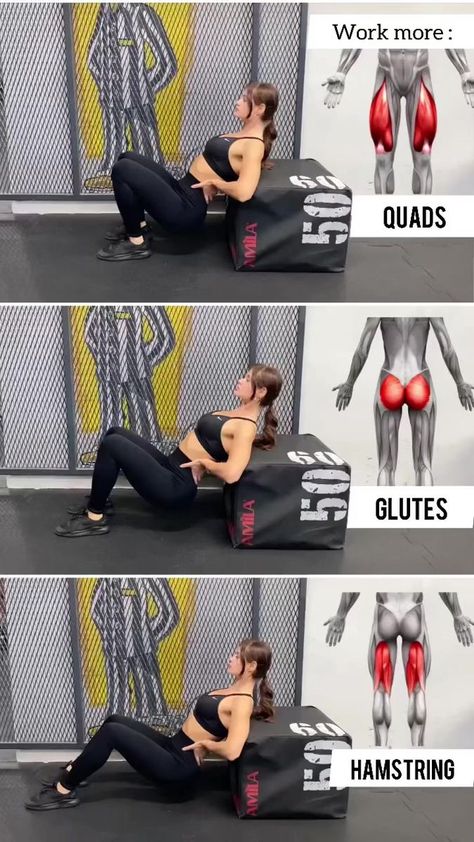 Hamstring Workout, Fitness Tips For Women, Buttocks Workout, Abs Workout Routines, Glute Bridge, Workout Memes, Different Kinds, Womens Workout Outfits, Back Workout