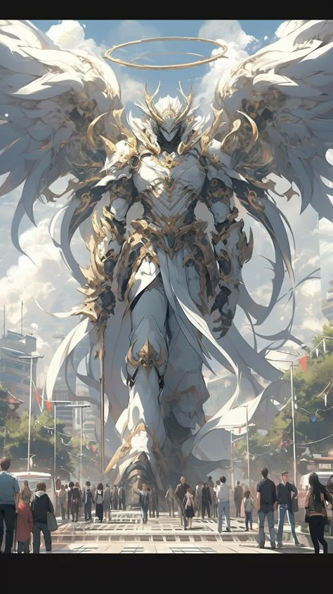 Angel Character Art, Angel Armor, God Anime, Warrior Angel, Castlevania Wallpaper, Animals And Flowers, Warrior Concept Art, The Ten Commandments, Angel Warrior