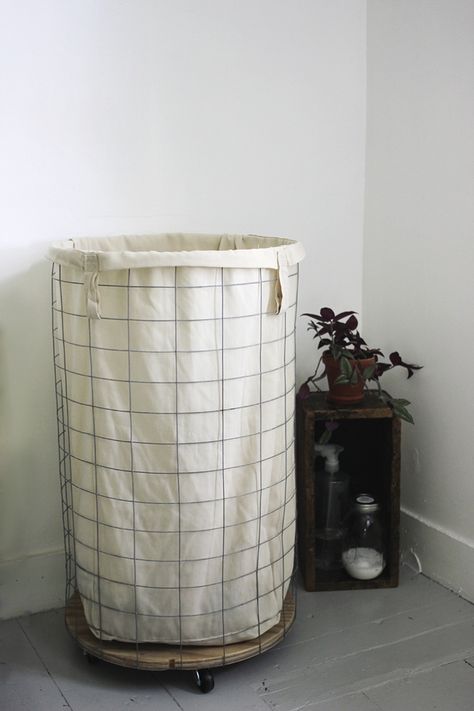 Laundry Hamper Diy, Hamper Diy, Farmhouse Baskets, Diy Laundry Basket, Cool Dorm Rooms, Diy Candle Holders, Clothes Hamper, Diy Laundry, Dorm Essentials