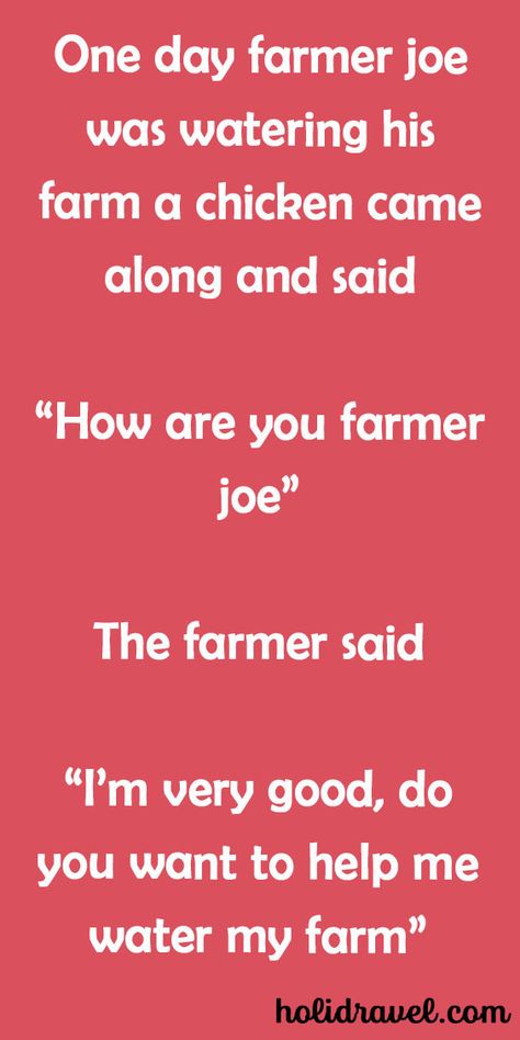 A Farmer Joe Was Watering His Farm. – Getting Married Quotes, Farmer Jokes, Farm Jokes, Married Quotes, Chicken Farmer, Can You Help Me, Made My Day, A Farmer, Fun Quotes