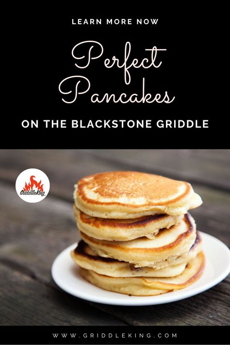 Perfect Pancakes on the Blackstone Griddle Black Stone Pancakes, Blackstone Pancake Recipe, Pancakes On The Blackstone, Pancakes On Blackstone Griddle, Black Stone Breakfast Recipes, Blackstone Pancakes, Recipe For Pancakes, Best Griddle, Cracker Barrel Pancakes