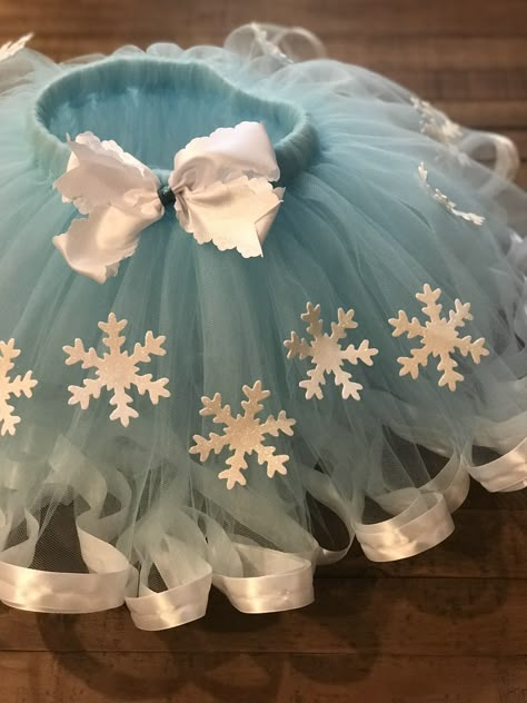 Tutu Diy, Elsa Tutu, Tutu Skirt Outfit, Frozen Tutu, Frozen Frozen, Tutu Tutorial, No Sew Tutu, Tule Rok, Diy Tutu