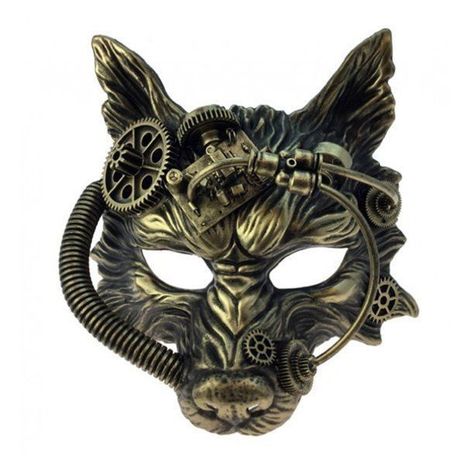 Izuku was usually happy and with his friends,but ever since the new k… #fanfiction #Fanfiction #amreading #books #wattpad Wolf Skull Mask, Steampunk Wolf, Masquerade Halloween Costumes, Wolf Skull, Steampunk Mask, Steampunk Halloween, Wolf Mask, Burning Man Costume, Wolf Face