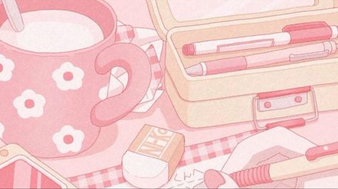 Pink Wallpaper Desktop, Pink Wallpaper Laptop, Cute Pink Background, Kawaii Background, Pink Laptop, Cocoppa Wallpaper, Images Kawaii, Cute Laptop Wallpaper, Facebook Banner