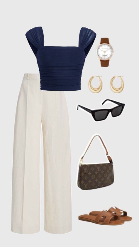 What To Wear To Dinner With Family, Family Lunch Outfit, Lunch Outfit Summer, Minimalist Board, Family Dinner Outfit, Sport Elegant, Feminine Aesthetic Outfits, Outfit Flatlay, Hot Weather Outfits