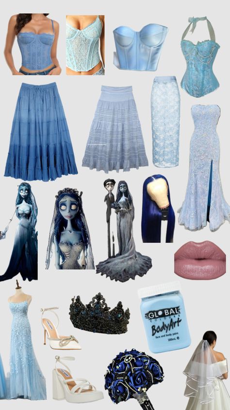 Corpse bride Halloween costume #outfitinspo #halloween #halloweenaesthetic #nature #beauty #ootd #corpsebride Corpse Bride Outfit, Corpse Bride Halloween, Bride Halloween Costume, Tim Burton Party, Halloween Constumes, Halloween Bride Costumes, Bride Halloween, Corpse Bride Costume, Bride Costume