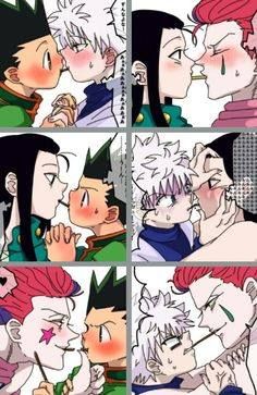 Hunterxhunter Funny, Pocky Game, Anime Cupples, My Memory, Comics Memes, Hunter Anime, Anime Fnaf, Manga Cute, Cute Anime Pics