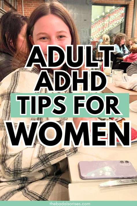 adult adhd tips for women Inattentive Add Women, How To Adult, Add In Adults, Add In Women, Men Vs Women, Being A Woman, Activities For Adults, Get My Life Together, Tips For Women