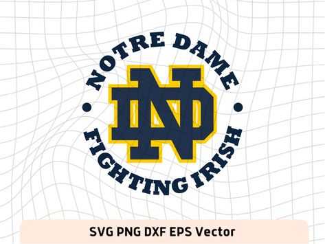 Notre Dame Fighting Irish Design SVG Graphic Png Vector | Vectorency Notre Dame Svg Free, Notre Dame Svg, Graphic Png, Irish Design, Free Svg Cut Files, Png Vector, Svg Cricut, Free Svg, Decor Project