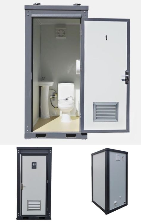 Chery Industries Bastone Outdoor Mobile Toilet with Sink Mobile Toilet, Out Houses Toilet Plans, Container Public Toilet Design, Off Grid Toilet Options, Portable Restrooms, Pvc Board, Outdoor Toilet, Toilet Sink, Portable Toilet