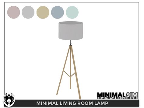 Sims 4 Floor Lamp Cc, Sims 4 Lights Cc, Dinning Room Lighting, Furniture Cc, Modern Boho Living Room, Minimal Living Room, Living Room Lamp, Zen Bedroom, Table Lamps Living Room