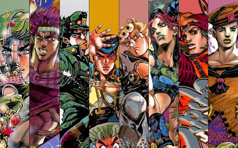 manga characters illustration JoJo's Bizarre Adventure #Jojo #Joestar Johnny Joestar Jonathan Joestar #720P #wallpaper #hdwallpaper #desktop Jojo Bizarro, Star Platinum, Jojo Jojo, Johnny Joestar, Jonathan Joestar, Wallpaper Homescreen, Zero Wallpaper, Joseph Joestar, Jojo Parts