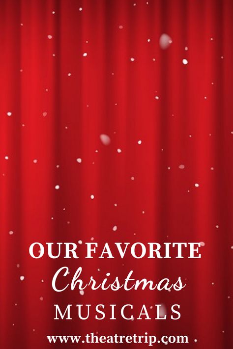 Want to get into the holiday spirit through the joy of musical theatre? Then check out this list of our favorite Christmas musicals! #christmas #musicals #musicaltheatre Broadway Christmas, A Christmas Carol Set Design, Elf The Musical Set Design, Directing Musical Theatre, Holiday Inn Musical, Kids Church Christmas, Musical Theatre Songs, Secular Christmas, Christmas Musical