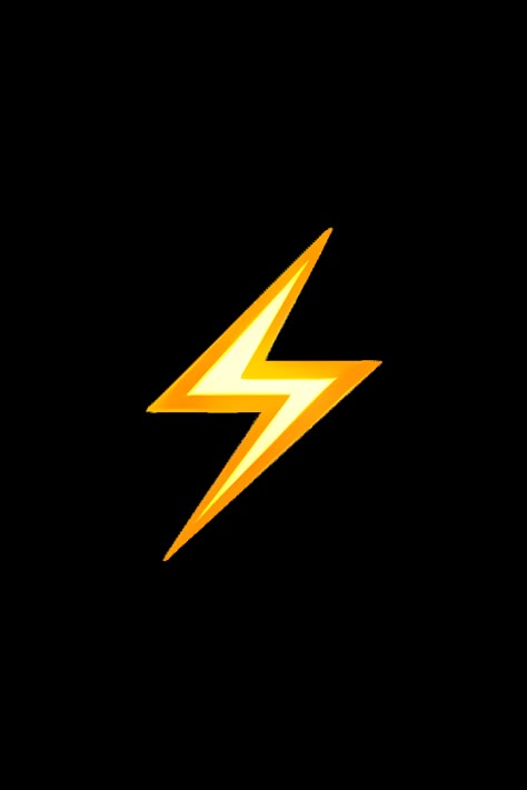 The emoji ⚡ High Voltage depicts a stylized lightning bolt in yellow or white color, with jagged edges and a pointed end. The lightning bolt is surrounded by a black or dark blue background, which represents the night sky or the darkness of a storm. The emoji conveys a sense of power, energy, and danger, as lightning is a natural phenomenon that can be both awe-inspiring and destructive. Lightning Bolt Background, Smiley Face Lightning Bolt Eyes, Smiley Face Lightning Bolt, Cloud With Lightning, Energy Icon, Lightning Bolt Graphic, Ios Emojis, White Heart Emoji, Apple Emoji