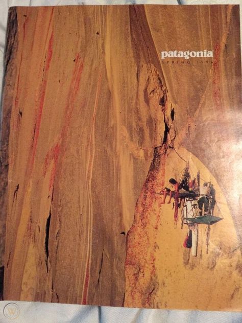 Vintage Patagonia Catalog Spring 1996 | #1790666166 Patagonia Catalog Cover, Patagonia Magazine Cover Vintage, Patagonia Prints, 90s Patagonia Ad, Vintage Patagonia Catalog, Patagonia Magazine, Patagonia Magazine Cover, Vintage Outdoor Photography, Patagonia Vintage Poster