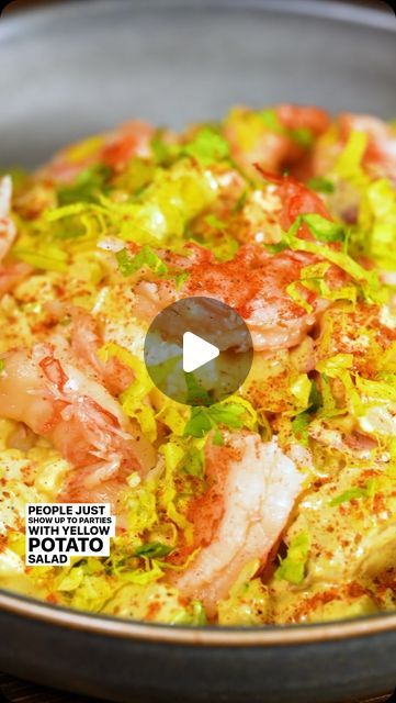 Shrimp Boil Potato Salad, Shrimp Potato Salad, Patato Salad, Delicious Potato Salad, Yellow Potatoes, Shrimp Boil, Boiled Potatoes, Dish Recipes, Main Dish Recipes