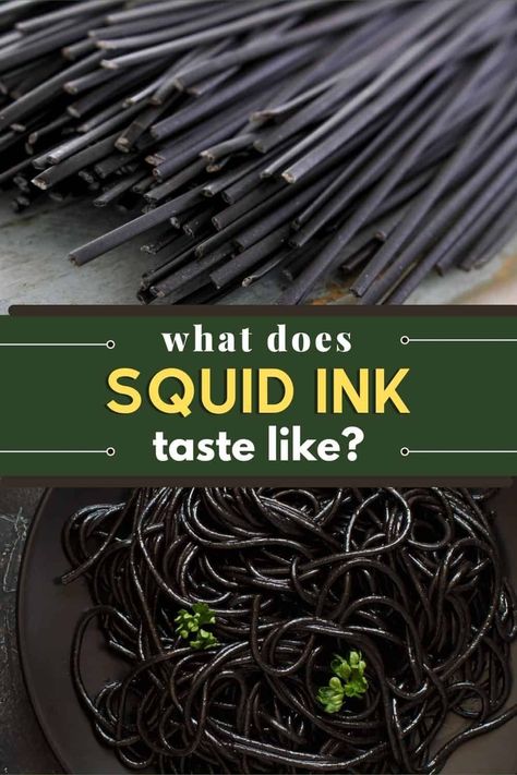 However, for someone who is new to such culinary tradition, the obvious question to ask is – what does squid ink taste like? And is it safe? Sauce For Squid Ink Pasta, Black Squid Ink Pasta Recipe, Squid Ink Recipes, Black Ink Pasta Recipes, Squid Ink Pasta Recipe Sauces, Squid Ink Pasta Dishes, Squid Ink Pasta Recipe, Squid Pasta, Squid Ink Spaghetti